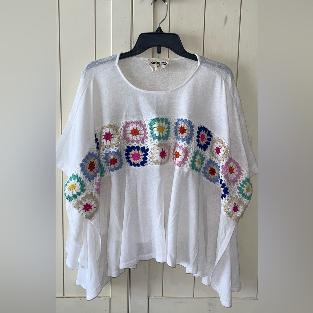 Boho Crochet Top‎